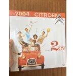 Calendrier publicitaire, citro�n, 2004 2cv