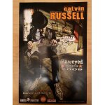 Calvin russell - raweyed tour 2009 - 40x60cm - affiche / poster envoi en tube