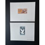 Cameroun cameroon kamerun 1970 mi. 613 - 614 epreuve luxe proof 25e anniversaire onu uno un nations unies ...