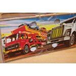Camion benne majorette 3000 avec boite - vintage annees '80