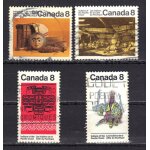 Canada 1974 indiens de la c�te du pacifique : objets fa�onn�s / mode de vie, int�rieur d'une maison a ...