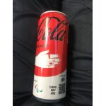 Canette coca cola 330ml jeux olympiques de paris 2024 - illustration aurelia durand