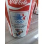 Canette vide m�tal coca cola espagnole n5 jeux olympiques de los angeles 1984