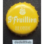 Capsule de bire belge   saint feuillien   jaune (blonde)