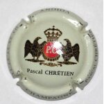 Capsule de bouchon de champagne pascal chrtien