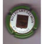 Capsule de champagne billecart salmon or et vert