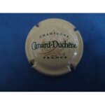 Capsule de champagne canard - duch�ne - jaune cr�me.