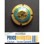 Capsule de champagne de cazanove (or cercle bleu)