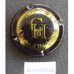 Capsule de champagne : charles d' harleville (noir & or) Capsule de champagne : charles d' harleville (noir & or)