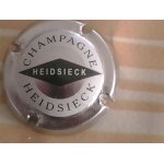 Capsule de champagne charles heidsieck vert blanc et argent