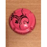 Capsule de champagne christophe crochet - rose et noir