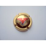 Capsule de champagne dor millsime pierre moncuit