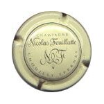 Capsule champagne feuillatte blanc crme