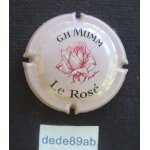 Capsule de champagne g. h. mumm le ros (rose et noir)