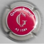 Capsule champagne gosset gris et rose