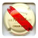 Capsule de champagne h. mumm creme cordon rouge or Capsule de champagne h. mumm creme cordon rouge or