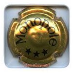Capsule de champagne heidsieck monopole or fonce et noir