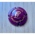 Capsule de champagne laurent perrier . bordeaux et or