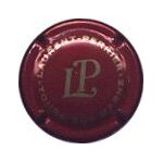 Capsule champagne laurent - perrier - bordeaux et or