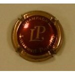 Capsule de champagne laurent perrier (rouge et jaune fonc�e)