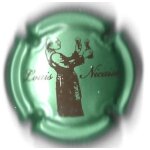 Capsule champagne louis nicaise - vert et noir - moine Capsule champagne louis nicaise - vert et noir - moine