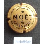 Capsule de champagne : mot & chandon - imprial (or et noir)