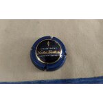 Capsule de champagne nicolas feuillate bleue