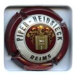 Capsule de champagne piper - heidsieck contour bordeaux