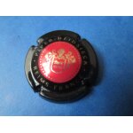Capsule de champagne piper heidsieck a reims - rouge et noir.