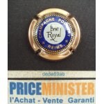 Capsule de champagne pommery . brut royal . (blanc bleu & or)