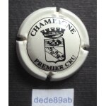 Capsule de champagne premier cru (cr�me et noir)