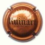 Capsule de champagne ruinart bistre reims france