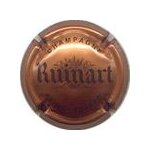 Capsule champagne ruinart cuivre et noir