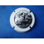 Capsule de champagne: tauxi�res - sc�nes de vendange. (marne)
