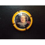 Capsule de champagne  veuve cliquot  cercle argent.