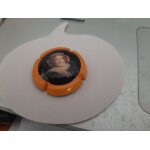Superbe capsule de champagne veuve cliquot signature au verso