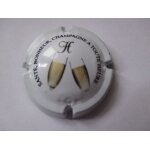 Capsule de champagne  veuve hringer : sant, bonheur , champagne a toute heure.