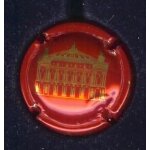 Capsule mousseux / crmant c f v m opra rouge et or