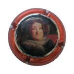 Capsule veuve cliquot. s�rie n120 contour ros�, filet m�tal