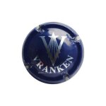Capsule vranken. s�rie 2 - v et etoile, vranken en bas. bleu nuit et m�tal