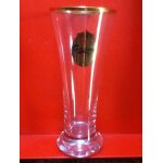 Carlsberg - verre a bire ancien (flte) 25 cl - bord et logo dors.