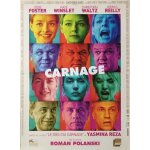 Carnage - affiche originale de cin�ma - format 40x60 cm - de roman polanski avec kate winslet, jodie ...
