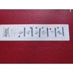 Carnet de 6 timbres neufs ecrivains celebres 1993