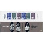 Carnet 6 timbres personnages cllbres (charles richet, eugne jamot, jean rostand, jacques monod, alexandre ...