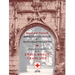 Carnet de 8 timbres croix rouge franaise 1970 neufs
