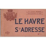 Carnet de cartes postales anciennes / le havre, sainte adresse, n1