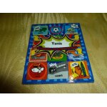 Carnet stickers personnalis�, pr�nom : yanis