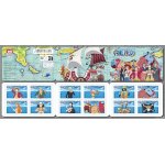 Carnet de timbres autocollants  ; nepec ;