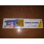 Carnet de timbres bureaux de poste l'accueil