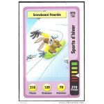 Carte auchan looney tunes warner bros 075 / 108  snowboard freeride